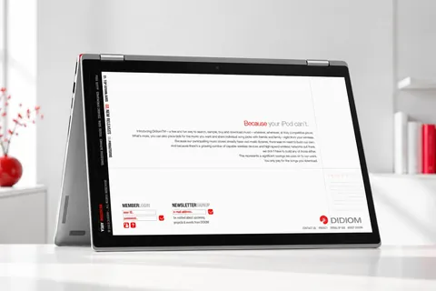 Didiom B — realistic device mockup