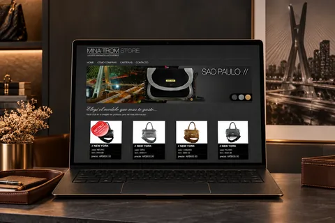 Minatrom — realistic device mockup